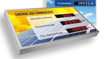 Siebert Photovoltaik Digitalanzeigen Display XC 450 Linea